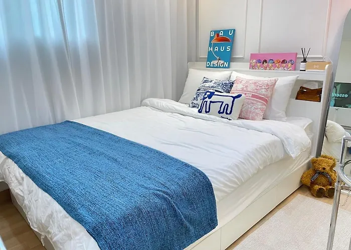 公寓 Heart Of Hongdae, 3-minute Walk To Popular Spots, K-pop Perfect For Friends And Couples Self Check-in, Luggage Storage, Elevator Available *